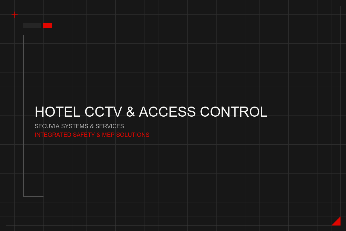 Hotel CCTV & Access Control